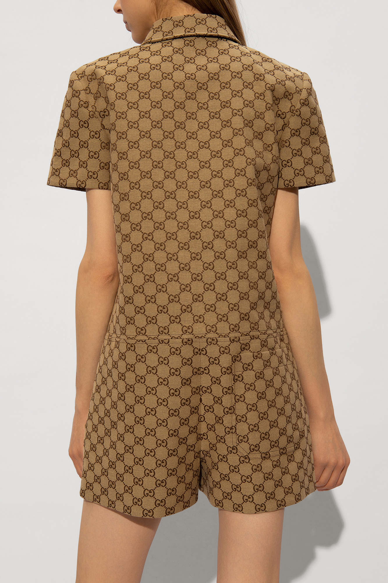 Brown Jumpsuit with monogram Gucci Vitkac Canada